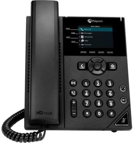 Polycom VVX 250 Business IP Phone (Power Supply Not Included) (Renewed)