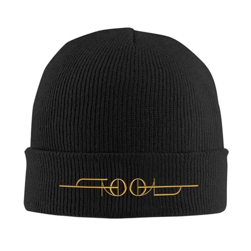 Logo de la Herramienta Sombrero otoñocon un Gorro de Banda cálida Hombre para Mujeres Sombrero de Punto acrílico
