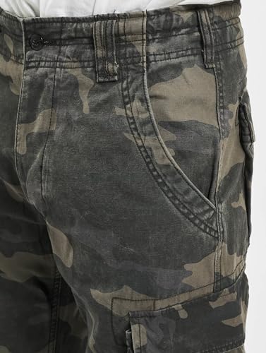 Brandit Pure Vintage Pants, Uomo, Darkcamo, 4XL - 5