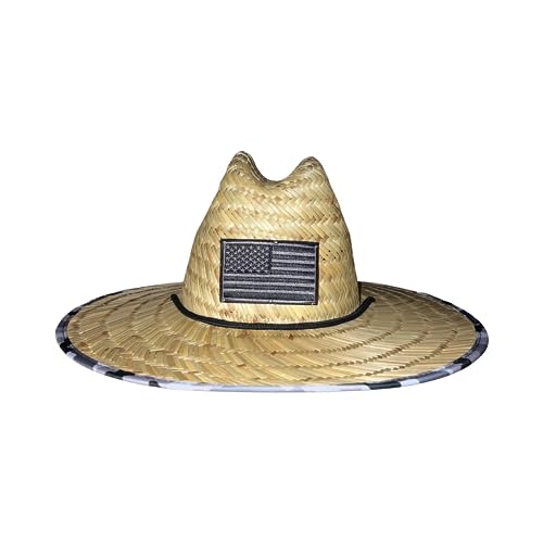 Printed-Pattern-Straw-Sun-Hat