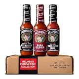 Melinda's Extreme Fiery Variety Pack - Extreme Hot Sauce Set, 15oz 3pk