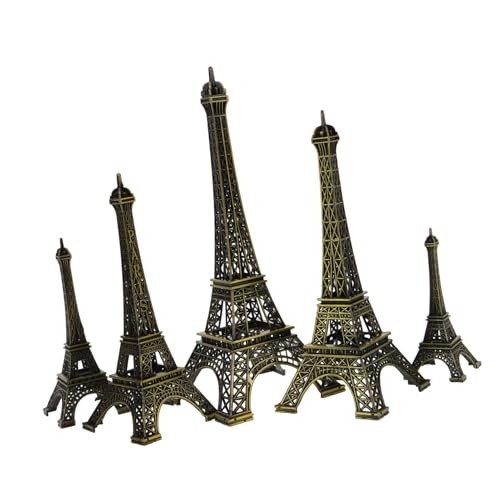 Ciieeo Eiffel Tower Decoration Metal Model Statue Iron Art Craft for Friends Family