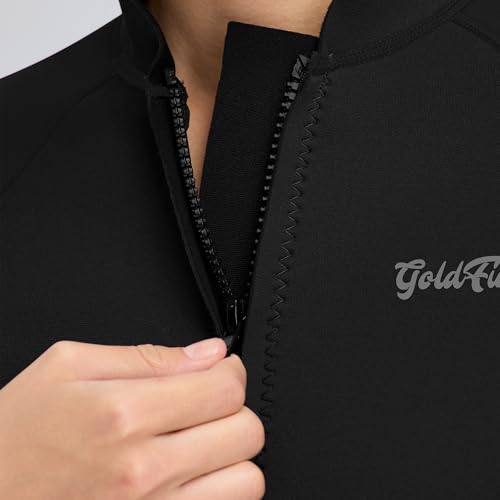 GoldFin Women Wetsuit Top 2mm Wet Suits Jacket miniatura 6