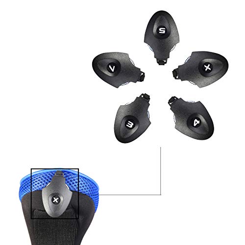 Andux 2 Pack Long Neck Golf Hybrid Club Head Covers Dial No. Tag Ctmt-01 Blue #TOP7
