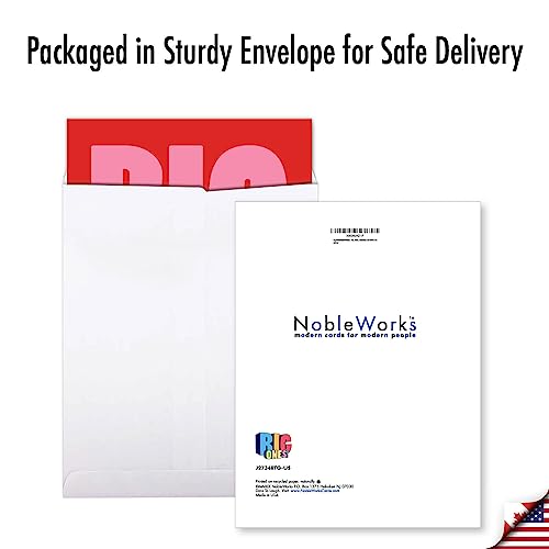 Nobleworks Oversize Retirement Greeting Card From Us 8.5 X 11 Inch With Envelope (1 Pack) Oversize Jumbo Co-Worker, Good Luck Big Retirement Wishes J2734Rtg-Us #TOP5