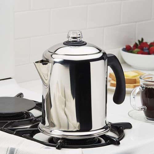 image for Farberware 47053 Classic Stainless Steel Yosemite 12-Cup Coffee Percol