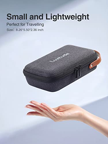 Luxtude Electronic Organizer Travel Case, Small Charger Organizer, Hard Charger Case, Travel Tech Bag, Portable Electronics Bag, Travel Essentials For Electronic Accessories/Mouse/Sd/Cash/Card/Pen #TOP2