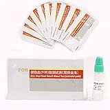 Komplette Verpackung, einschließlich aller Artikel, zur Gewinnung und Untersuchung von Blut im Stuhl.