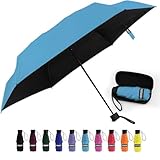 Yoobure Small Mini Umbrella with Case Light...