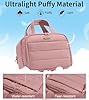 Bagstellar Travel Toiletry Bag, Lightweight Wide-open Large Puffy Toiletry Bag for Women, Quilted Makeup Bag Organizer Water-resistant Cosmetic Bag with Handle for Toiletries, Essentials, Accessories #3