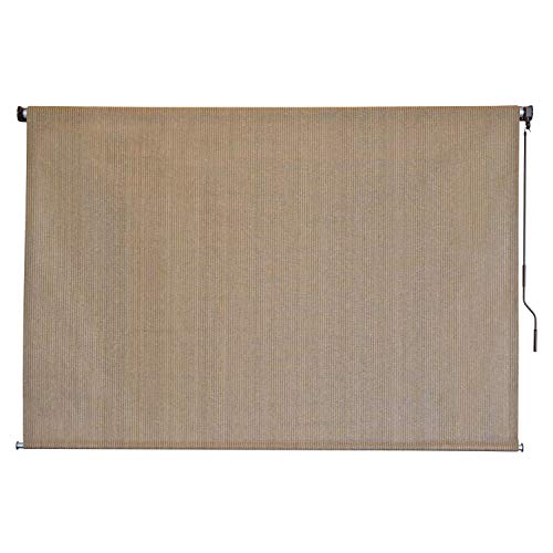 Keystone Fabrics P7225 Outdoor Cordless Sun Shade, 96" W x 72" H, Canyon