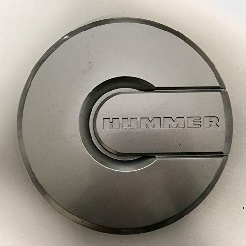 17 Inch 2003 2004 2005 2006 2007 Hummer H2 Factory Original OEM Silver Painted Center Cap Wheel Rim Cover Hubcap 9594461 6301 6305