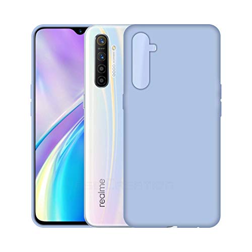 Image of Case Creation Luxurious OG Series for Reno2 Z Case Cover,Anti-Dirty Slim Case Frosted Matte Cute Candy TPU Raised Bezel (Splash of Color) Back Cover for Oppo Reno 2 -Light Purple