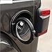 Car Fuel Tank Trim Cover Accessories Compatible For Jeep Wrangler JL 2018 2019 2020 2021 2022 2023 2024