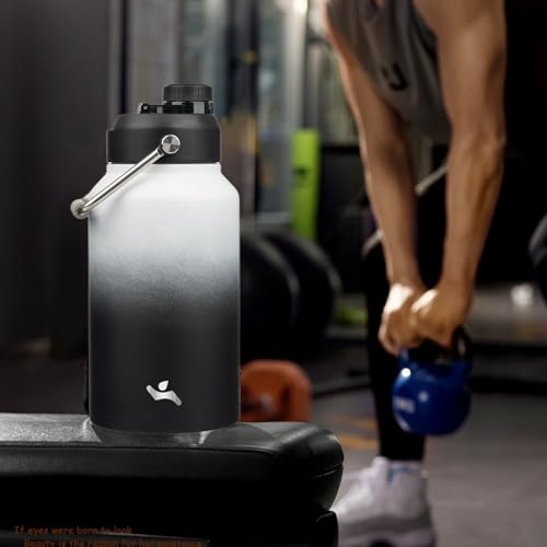 Image of Konokyo 87 oz Insulated Stainless Steel Water Bottle Jug with Handle