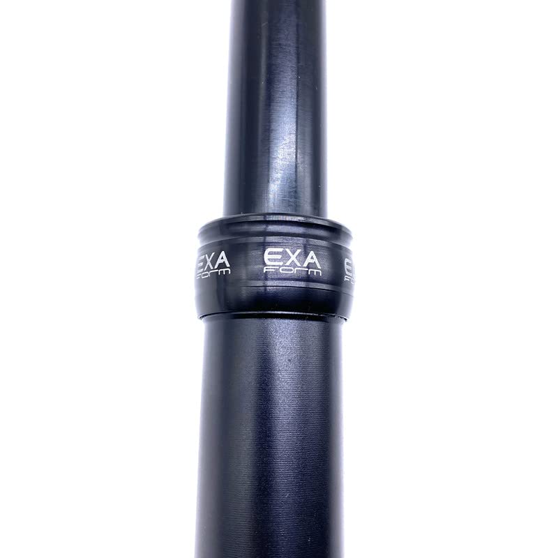 Tige de selle hydraulique VTT 28.6mm avec débattement de 100mm et commande manuelle pour vélo