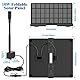 AISITIN DIY Solarbrunnen für Draussen, 10W Falten Solar Teichpumpe mit verstellbarem Ständer Solar Springbrunnen für Außen mit 4 Fontänenstile Solar Wasserpumpe für Garten, Teich, DIY-Wasserspiel