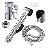 Pulverizador bidé de mano bidé de mano de acero inoxidable cepillado, bidé y...