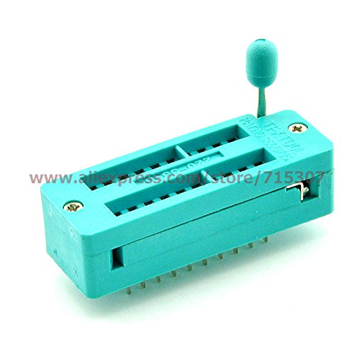 Wiring Connecting Terminals - PHISCALE 5pcs Narrow Test/Locking Socket dip 20 pin Green