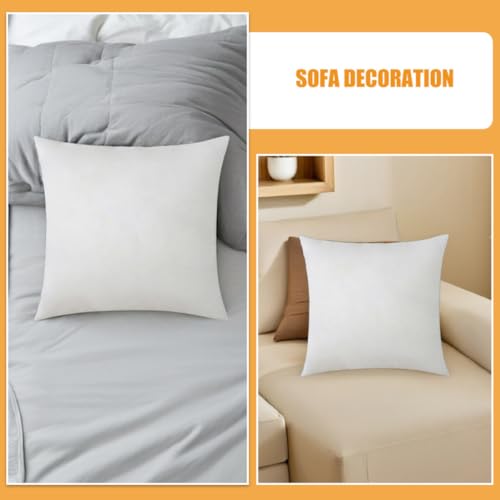Relleno para cojines cuadrados Gadpiparty: 2 insertos de almohada mullidos para sofá 4