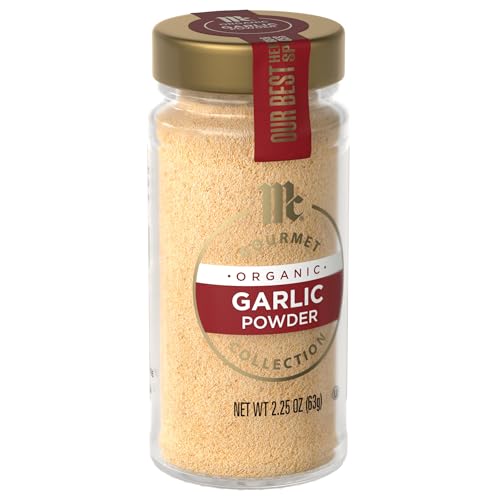 McCormick Gourmet Organic Garlic Powder, 2.25 Oz