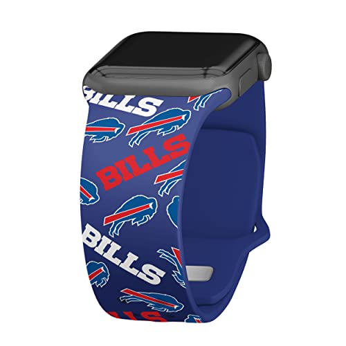 Game Time Buffalo Bills HD Watch Band Compatible with Apple Watch (38/40/41mm Short Random)
