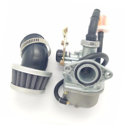 Carburateur PZ19 avec filtre à air et starter de câble pour ATV 50cc à 125cc
