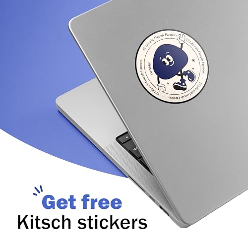 Image of GREEDY FARMERS Mouse pad, Non-Slip Washable Waterproof Computer Mouse pad (Blue Moon Navy)