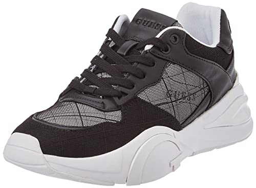 GUESS Bestia, Zapatillas de Gimnasio Mujer, Negro, 38 EU