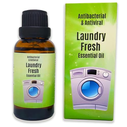Natural Laundry Freshener. Antibacterial & Antiviral. 200 Plus Washes. Gets Rid of Musty Mildew Smells. Essential Oils Blended For Fresh Clothes and a Fresh Washing Machine!