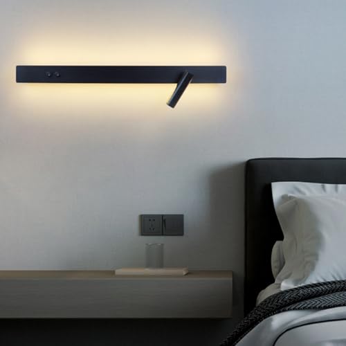 Aplique de pared LED moderno regulable de 40cm con control remoto 7
