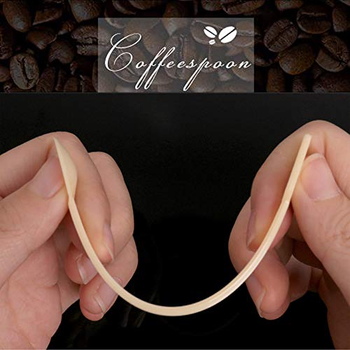 Coffee Spoon 500 Pcs Disposable Tiny Coffee Tea Spoon Beige Plastic Stir Cocktail Sticks Mini Tea Stirrer #TOP6