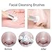 XX Shop Deep Cleaning Portable Flat Head Nose Pore Cleansing Brush Skin Spa Blackheads *5pcs