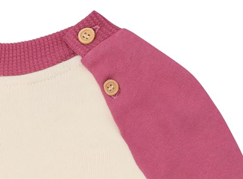 loud + proud Sweatshirt aus Bio-Baumwolle mit Raglanärmeln, GOTS Zertifiziert