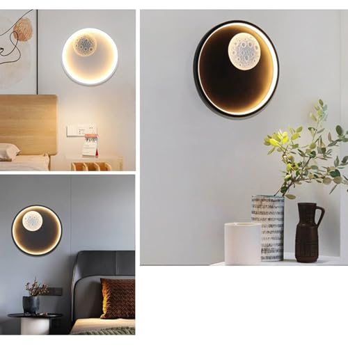 Apliques de pared interior Luna LED regulable con mando blanco 7