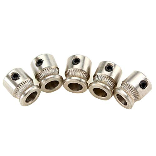 Lysee 3D Printer Parts & Accessories - 3D Printer Extruder Gears 625ZZ Bearings Shafts Kit for Mk3 MMU2 Ball Bearing Set Prusa I3 MK2.5/MK3 Multi Materials 2.0 - (Color: Silver)