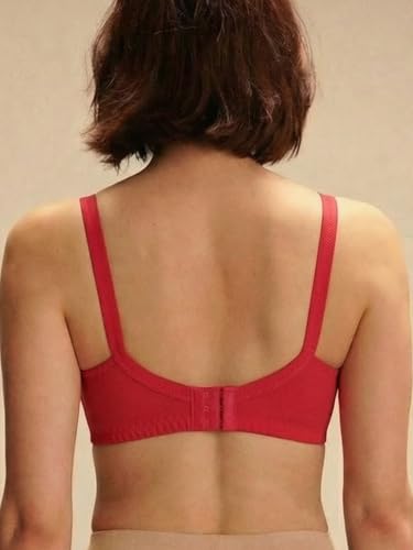 Image of INKURV Full Coverage Net Bra for Women Cotton| Comfortable Minimizer Bra for Heavy Breast Bra for Big Busts| Sag Lift Support Bra