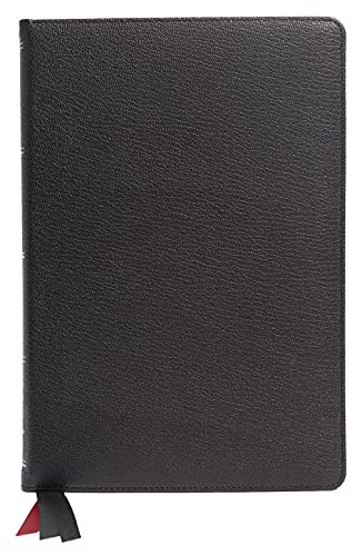 KJV, Reference Bible, Giant Print, Premium Leather, Black, Sterling Edition, Comfort Print: King Jam