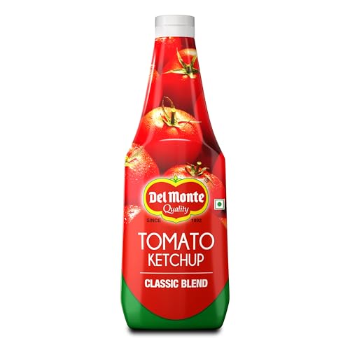 Image of Del Monte Tomato Ketchup - Classic Blend 1 Kg Squeezy Pack | No MSG |Made By Chef Loved By All