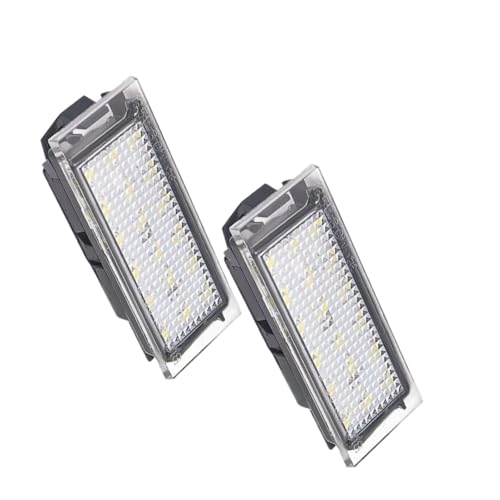 Luces de matrícula para Megane II ideales para viajar de noche y pasar la ITV