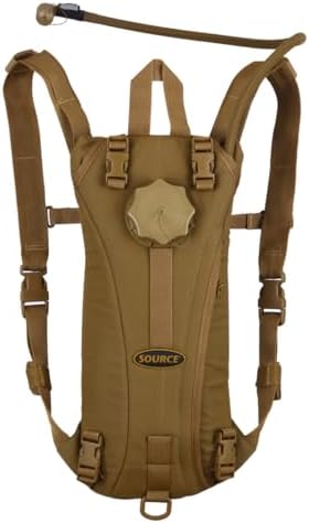 Source Tactical Hydration Pack - 3L WXP Widepac Water Bladder with External Fill Port - High-Flow Storm Drinking Valve - Dual Function: Backpack/MOLLE Mounted Modes image 4
