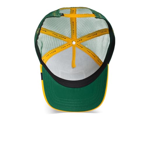Goorin Bros. The Farm Unisex Original Adjustable Snapback Trucker Hat, Green (The High Eagle), One Size