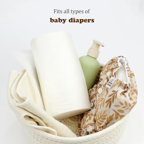 Image of Mama Koala Disposable Natural Bboo Diaper Liners for Cloth Diapers, 400 Sheets (4 Pack)