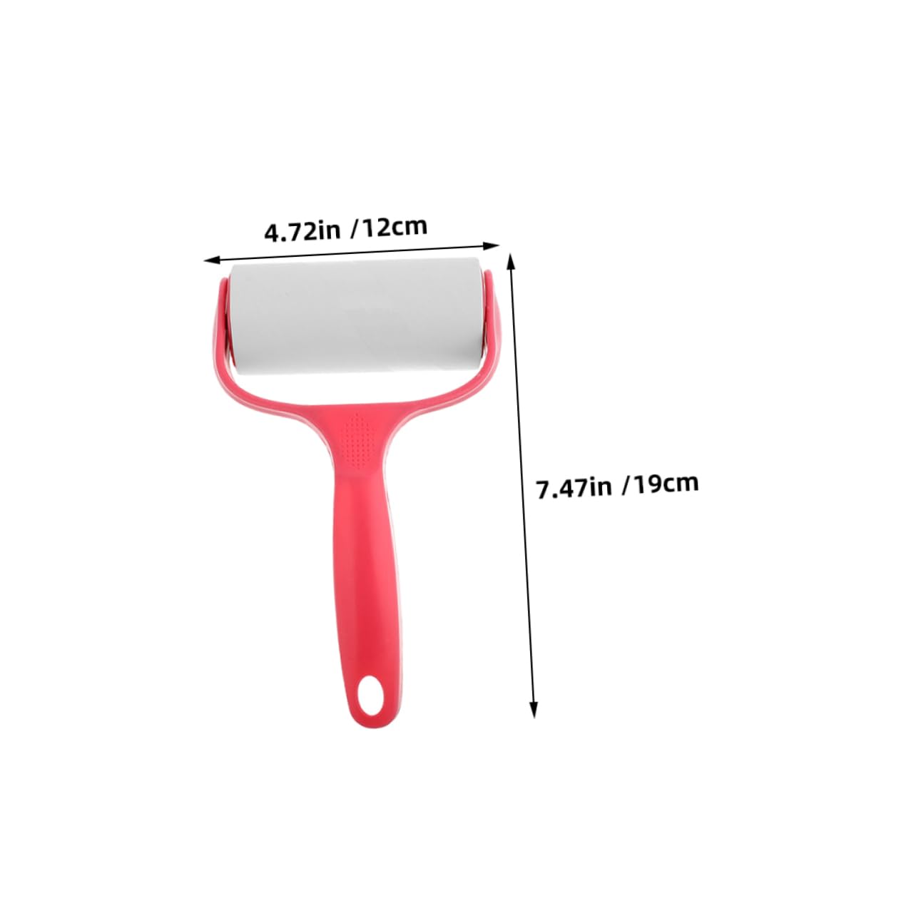 3pcs Nail Art Cleaning Tool Lint Roller Brush for Stamping Oil Removal Durable Nail Stamping Tool for Manicure and Pedicure Versatile