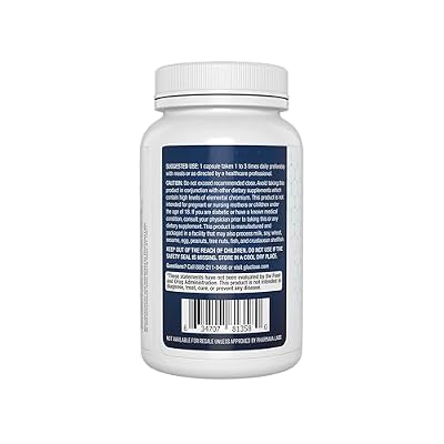 Gluctose Blood Health Support Supplement - Advanced Formula for Men & Women - Chromium, Magnesium, Alpha Lipoic Acid, Bitter Melon, Gymnema - 90 Day Supply / 90 Capsules
