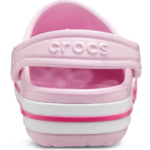 Image of Crocs Unisex Kids Bayaband Clog 207018-6TG Ballerina Pink /Candy Pink C7