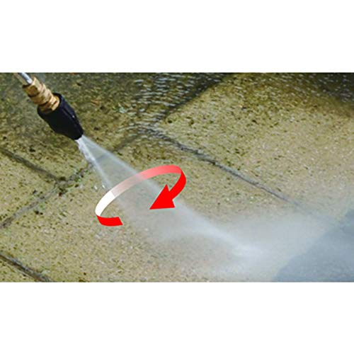 Xzt 4.0 Pressure Washer Rotating Turbo Nozzle 4000 Psi 4 Gpm With Spray Nozzle Tips Kit #TOP4