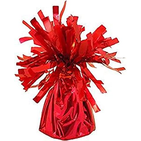 Pack of 12 Premium Quality Red Foil Table Weights for Balloons Cover