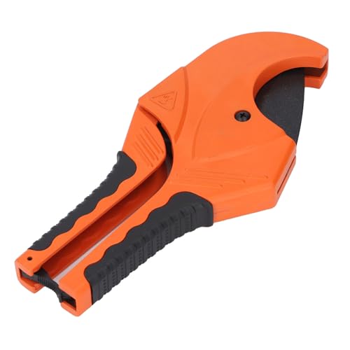 PVC Pipe Cutter 65mm 2 1/2in Anti Slip Handle Labor Saving Ratcheting Pipe Shears 65mm PVC Pipe Cutter PVC Pipe Shears Ratchet Pipe Cutter