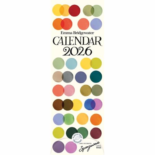 Emma Bridgewater Slim Calendar 2026
